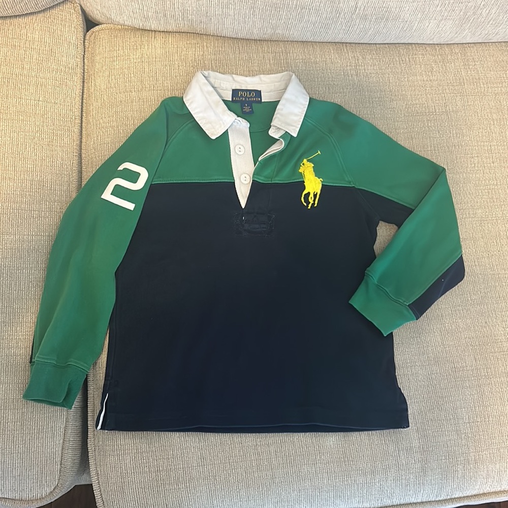 Gently Used Polo Ralph Lauren Boys Long sleeve polo shirt